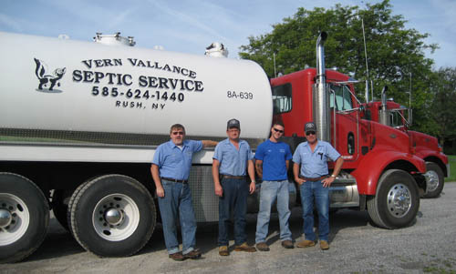 Vern Vallance Septic Service Team